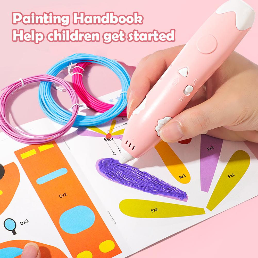 Smart DIY 3D Printing Pen Graf - Art Craft Kits For Kids reseña y precio
