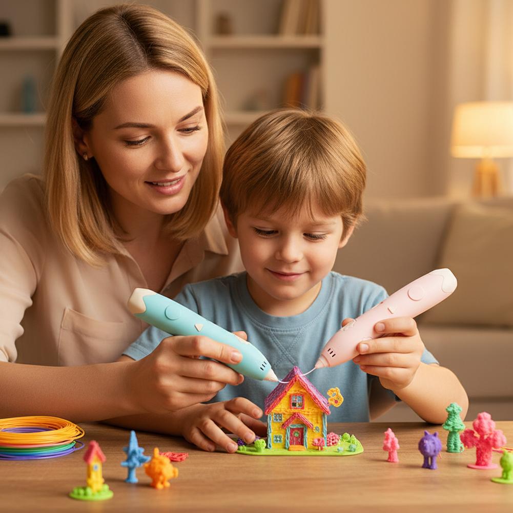 Smart DIY 3D Printing Pen Graf - Art Craft Kits For Kids reseña y precio
