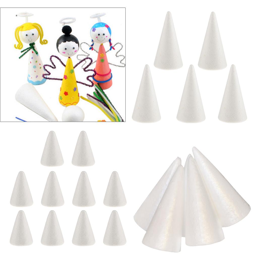 Polystyrene Crafting Foam Cone - Art Craft Christmas Tree reseña y precio