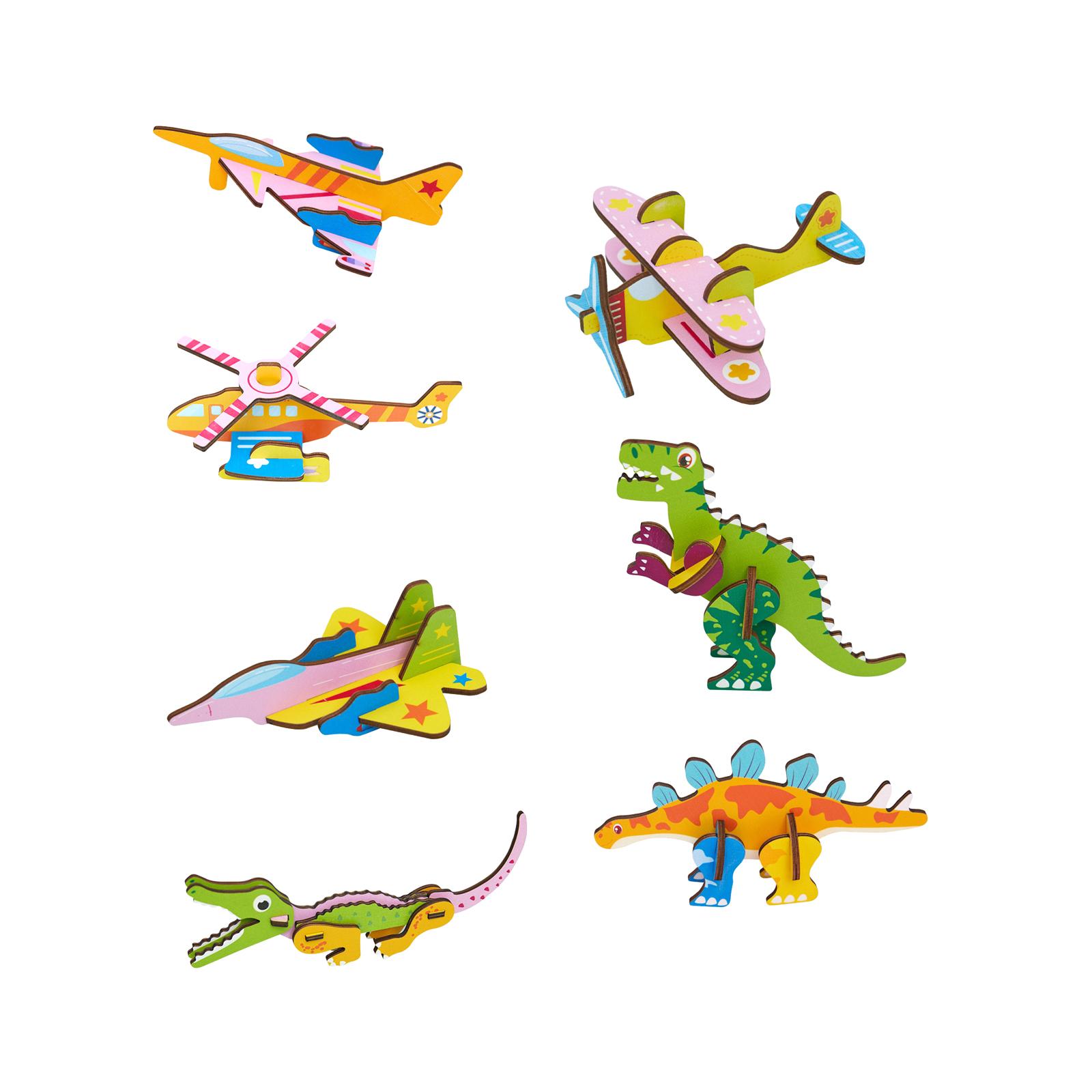 3D Cartoon Wooden Insert Puzzl - Art Craft Game reseña y precio