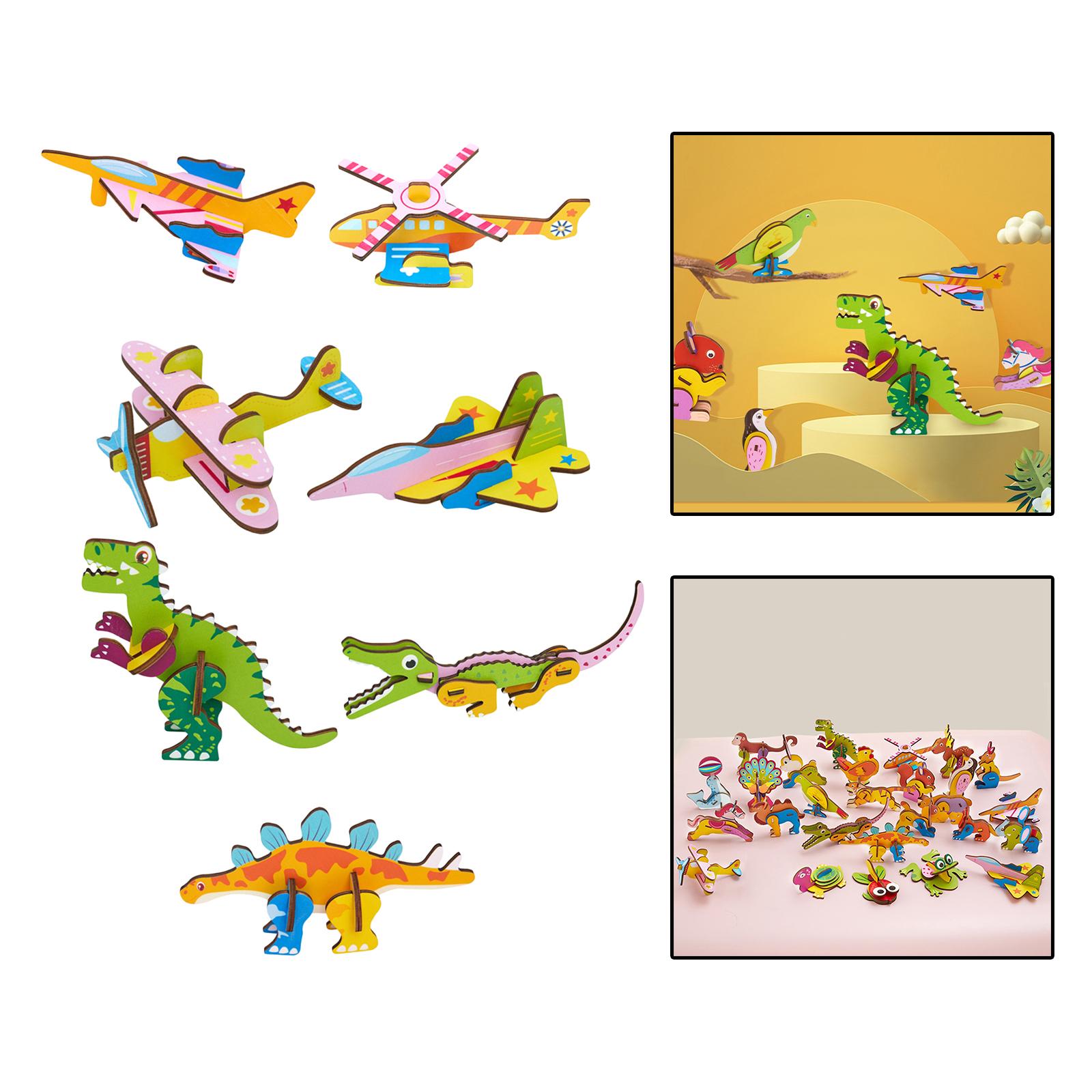3D Cartoon Wooden Insert Puzzl - Art Craft Game reseña y precio