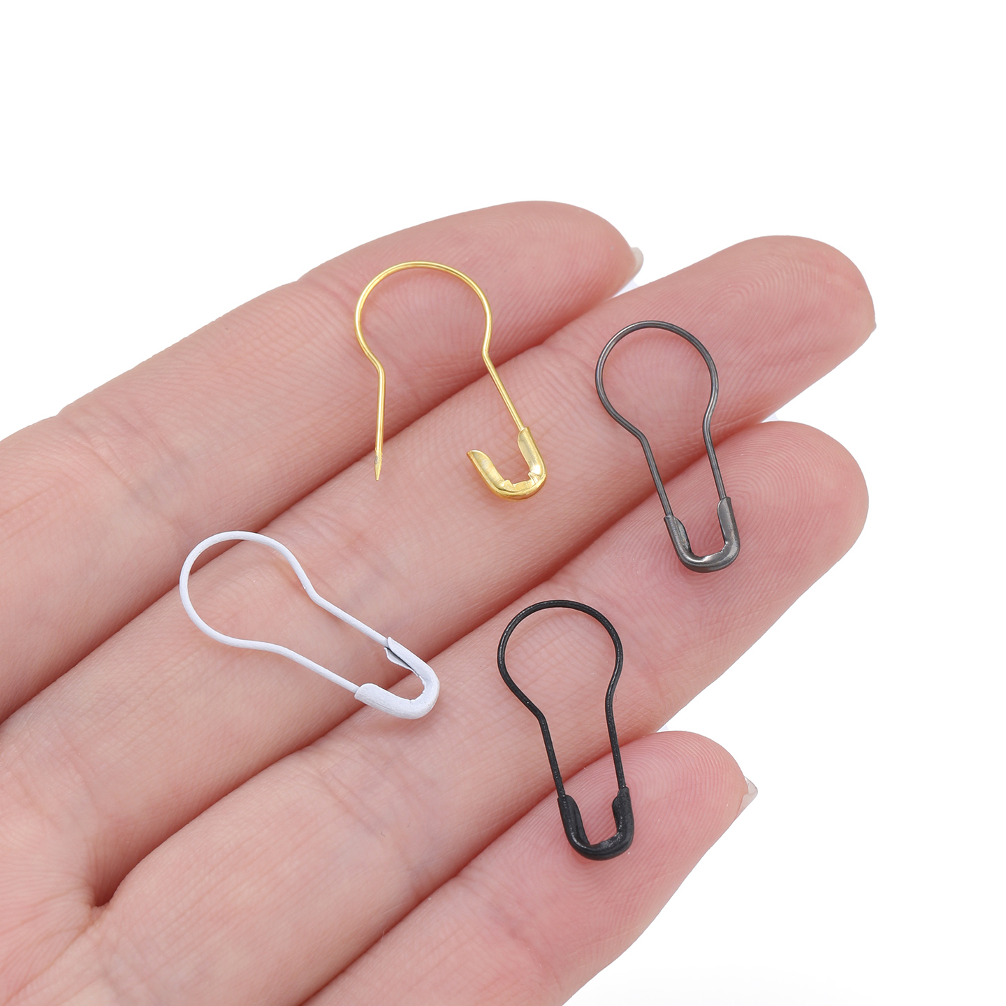 100Pcs/Lot Metal Gourd Safety  - Art Craft Diy reseña y precio