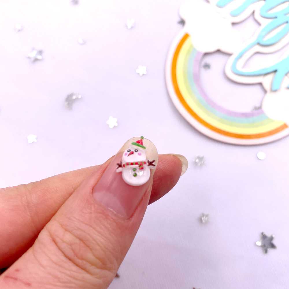 50pcs Resin Mini Colorful Chri - Art Craft Christmas Tree reseña y precio