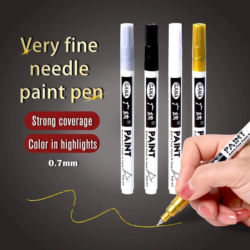 4Pcs/set Oil Based White Black - Illustration Marker Set reseña y precio