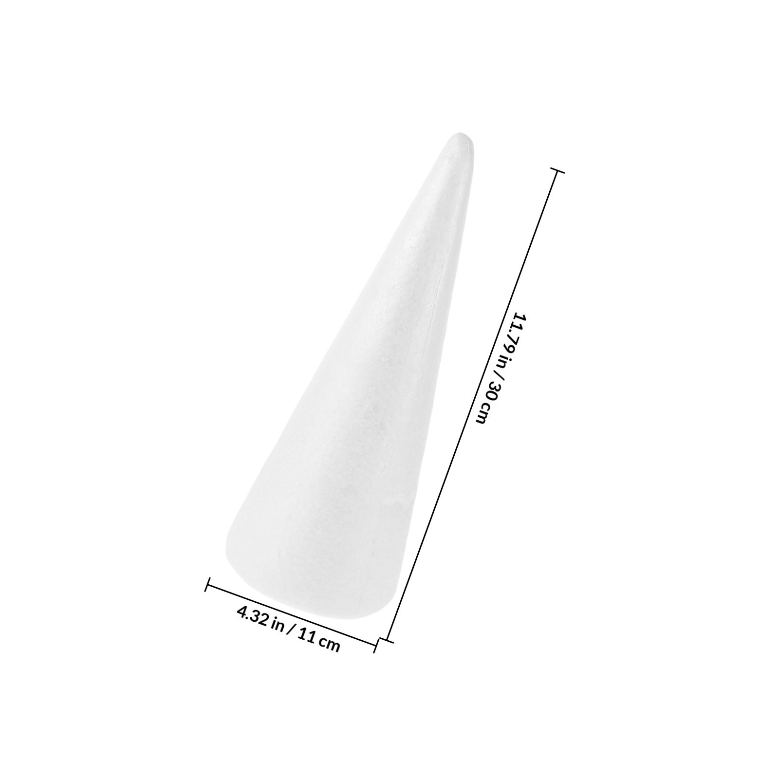 3Pcs Foam Cones Cone Shaped Po - Art Craft Christmas Tree reseña y precio
