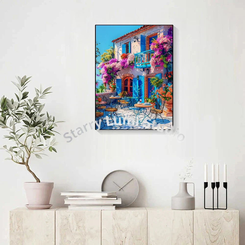 Water Town Diamond Painting La - Art Craft Village reseña y precio