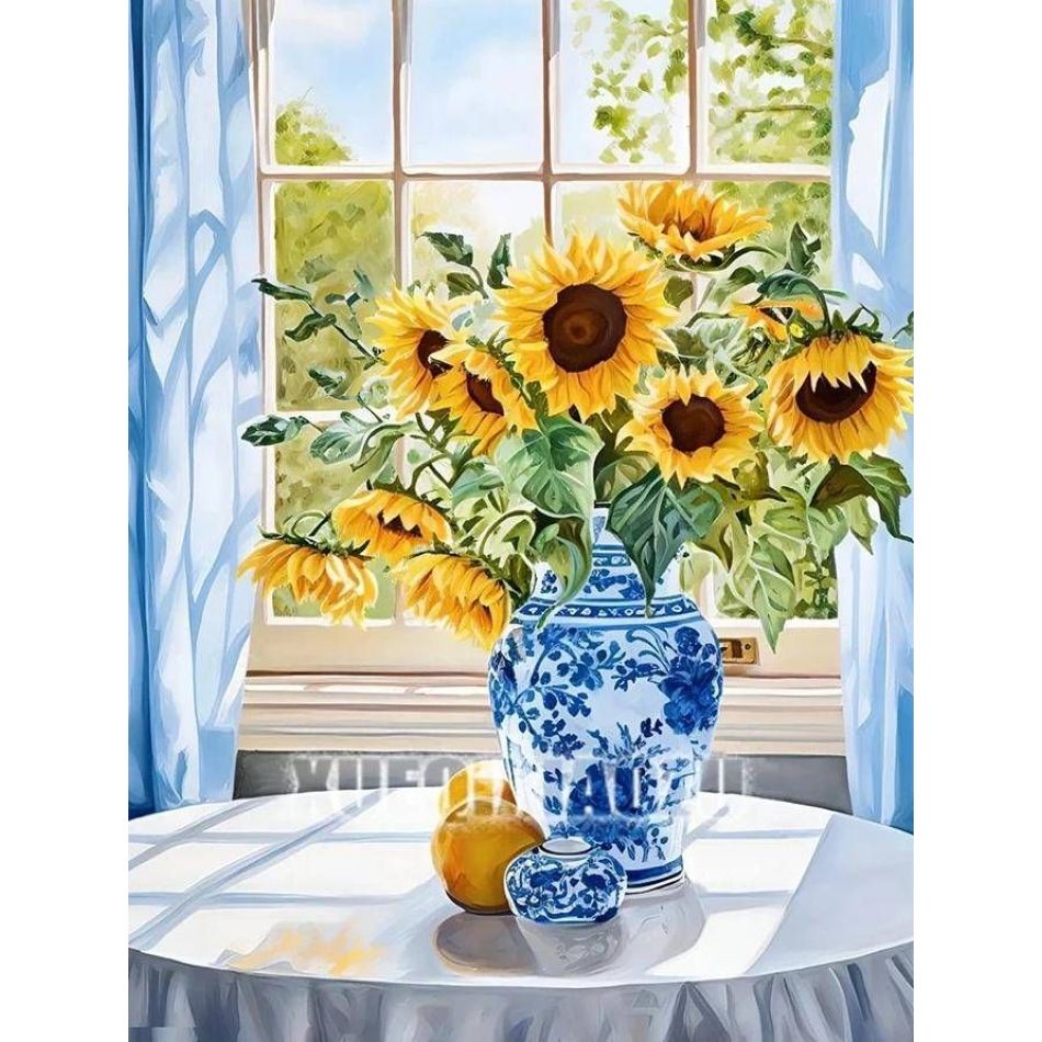 RUOPOTY Sunflower Diamond Pain - Art Craft Ideas With Paper reseña y precio