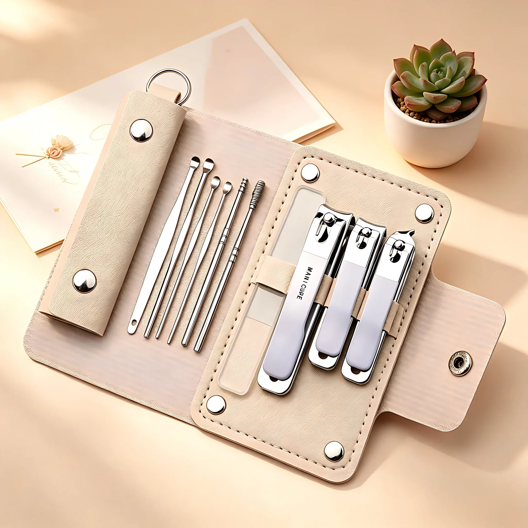 10Pcs Manicure Pedicure Set Na - Leather Tooling Kit reseña y precio