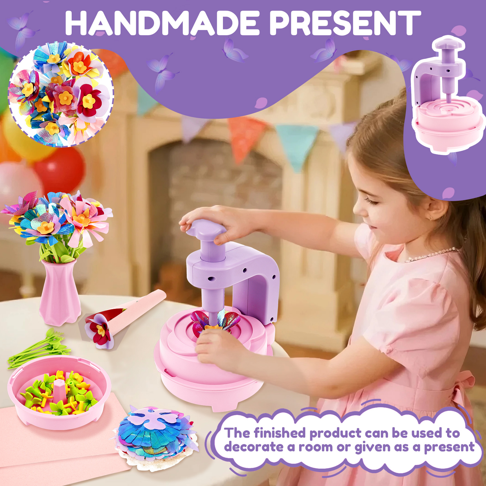 DIY Flower Art Craft Set Creat - Art Craft 3 Year Old reseña y precio
