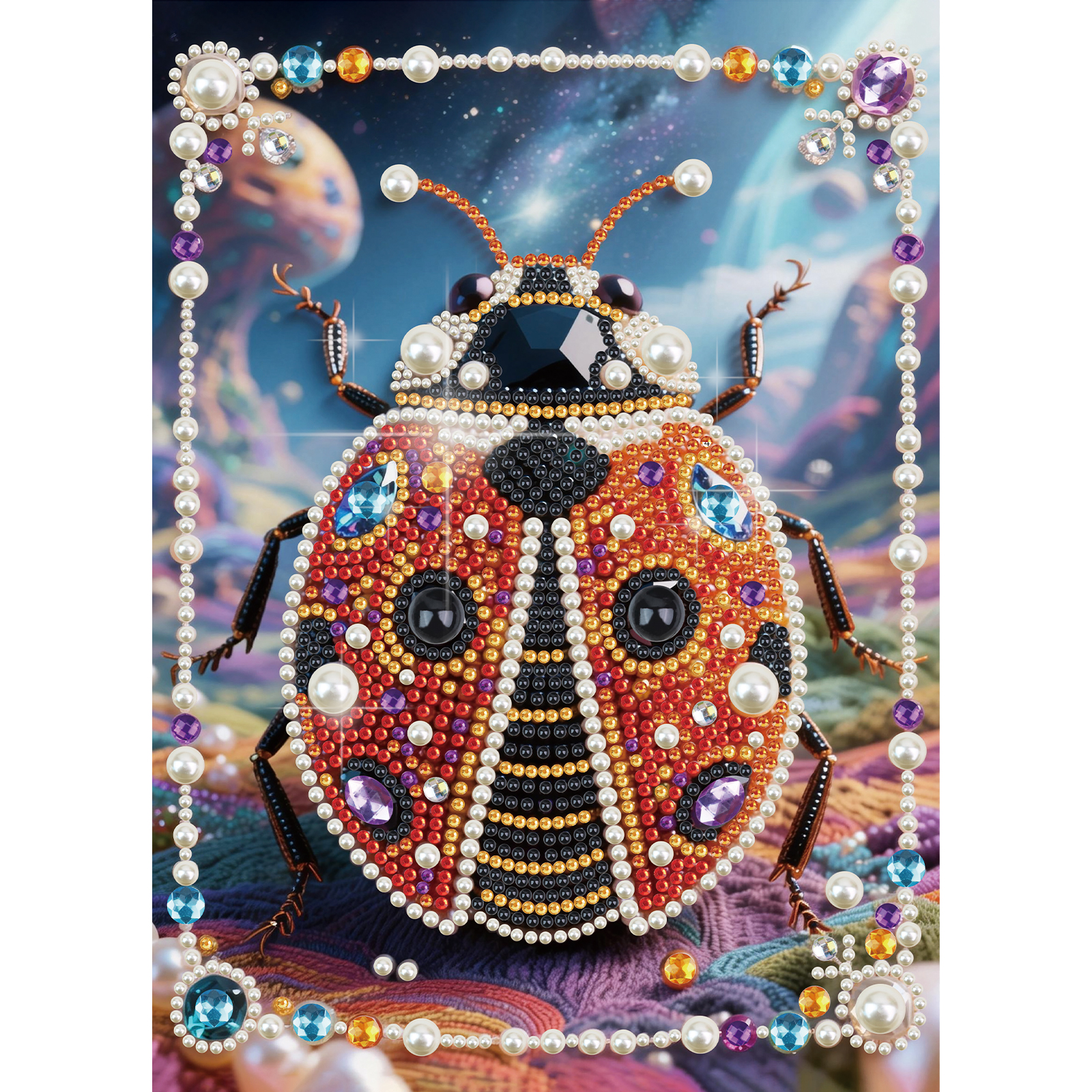 DIY Pearl Diamond Art Painting - Art Craft Ladybug reseña y precio
