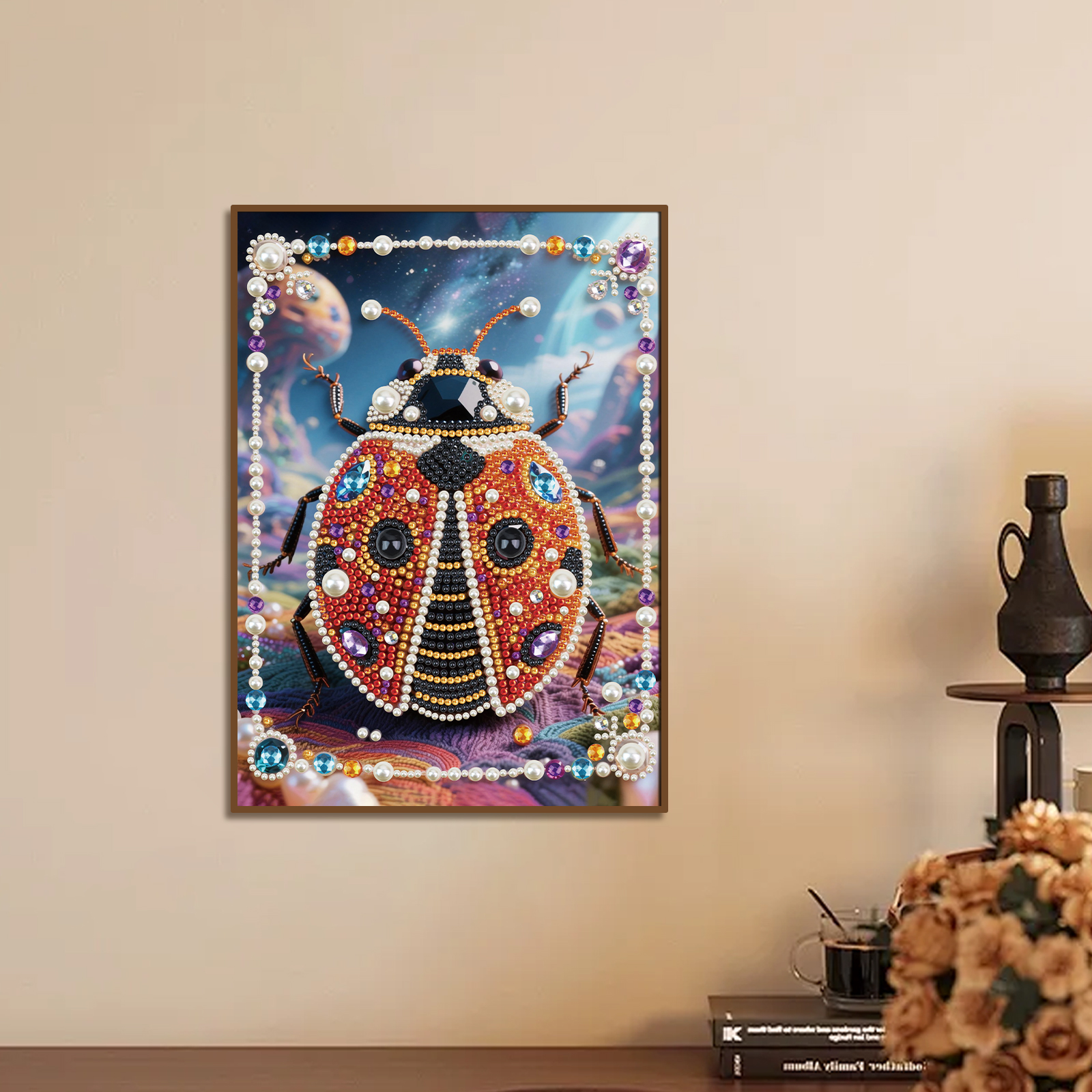 DIY Pearl Diamond Art Painting - Art Craft Ladybug reseña y precio