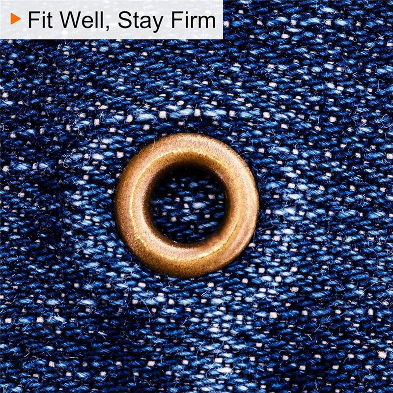 ABWZ-100Pcs Grommet Eyelets To - Leather Tooling Kit reseña y precio