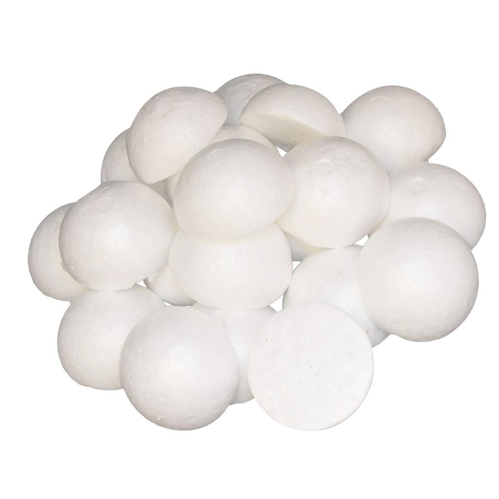 Polystyrene Foam Balls 50 Pack - Art Craft For Christmas reseña y precio