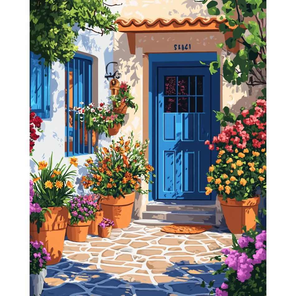 RUOPOTY The Blue Door Diamond  - Art Craft Ideas With Paper reseña y precio