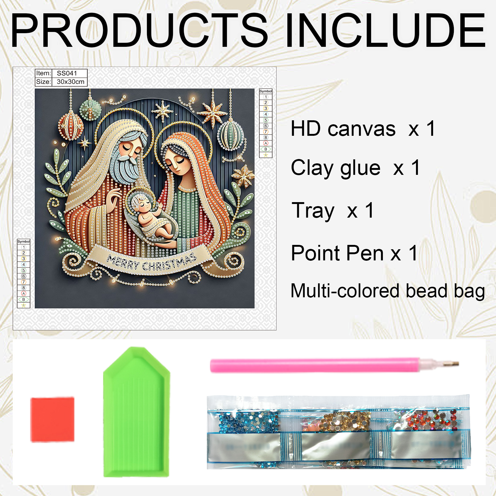 Special Shape Diamond Art Pain - Art Craft For Christmas reseña y precio