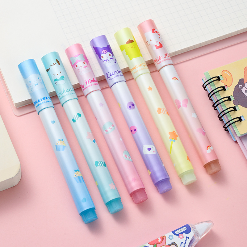 6Pcs Sanrio Hello Kitty Highli - Illustration Marker Set reseña y precio