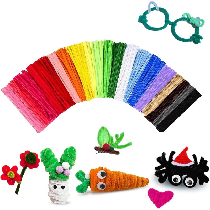 200pcs Pipe Cleaners Craft Bul - Art Craft Game reseña y precio