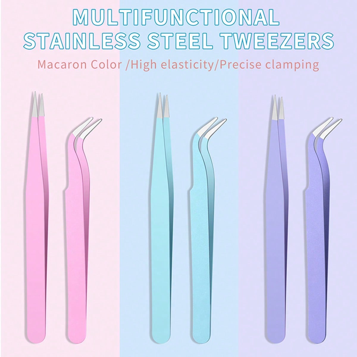 LUSLUKING Nail Art Tweezers Se - Art Craft & Architecture reseña y precio
