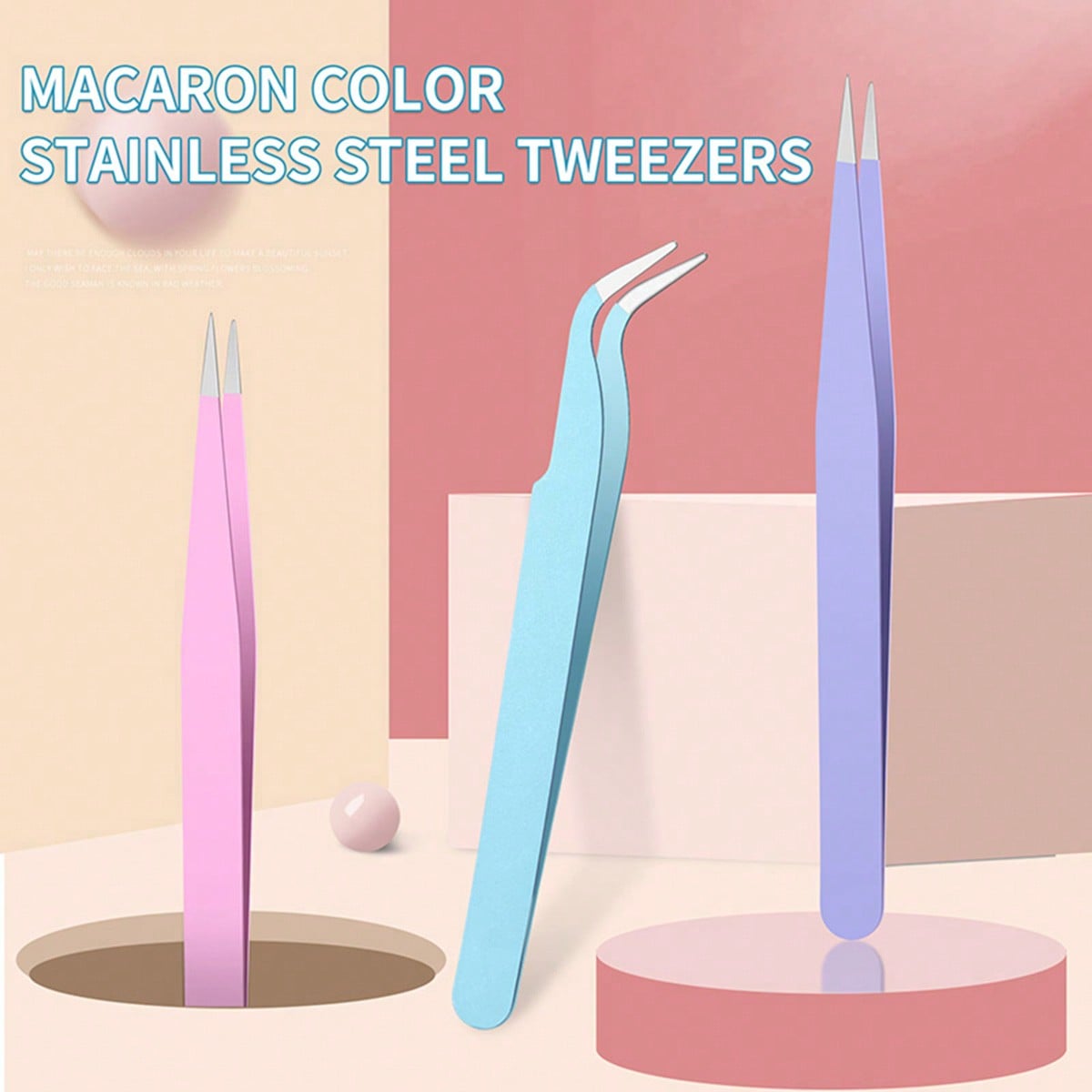 LUSLUKING Nail Art Tweezers Se - Art Craft & Architecture reseña y precio