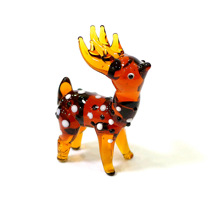 Custom Cute Christmas Deer Gla - Art Craft Display reseña y precio