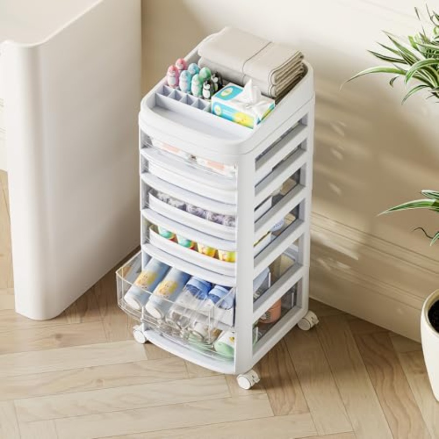 Rolling Cart with 6 Drawers Cl - Art Craft & Architecture reseña y precio
