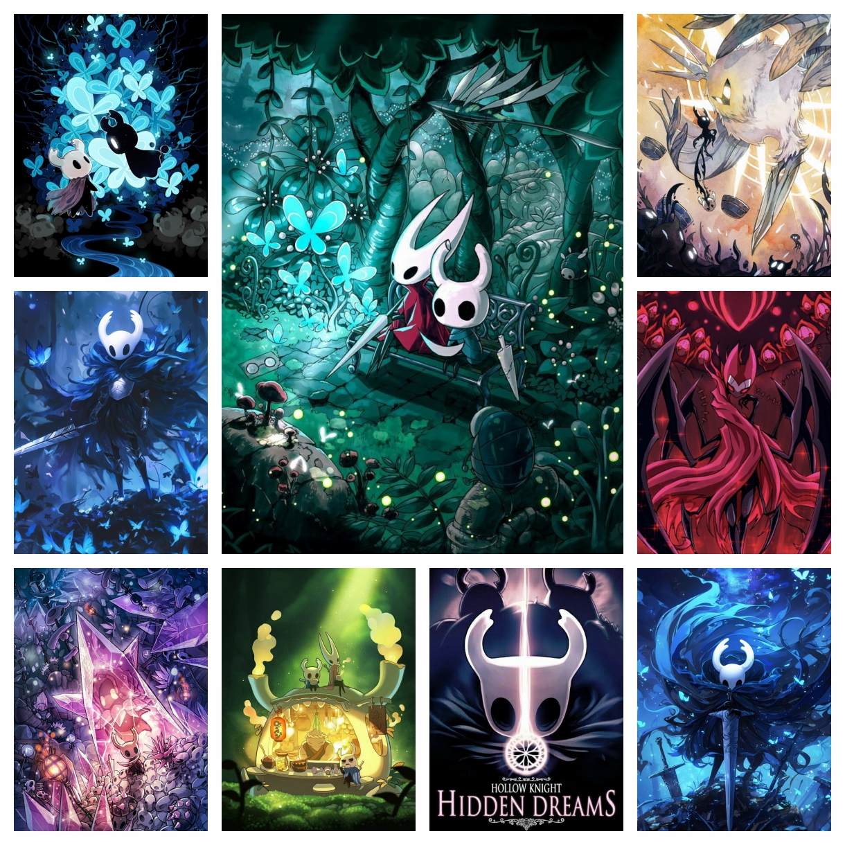 H-Hollow K-Knight Game Anime C - Art Craft Game reseña y precio