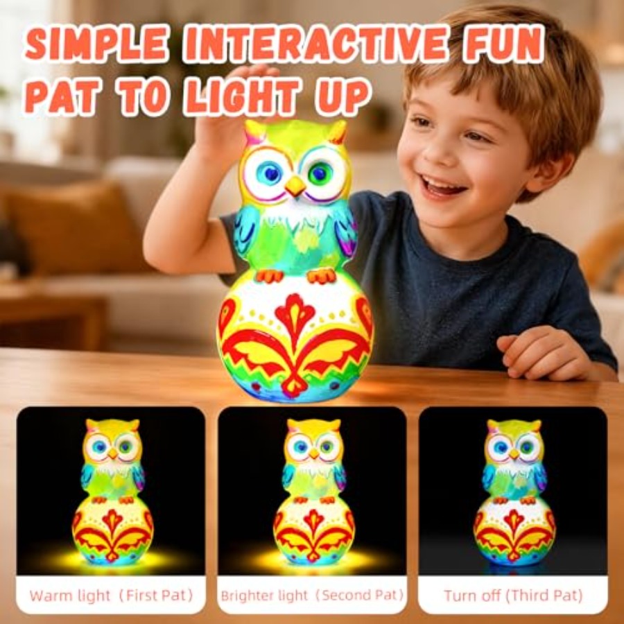Paint Your Own Lamp Kit, Arts  - Art Craft Diy reseña y precio