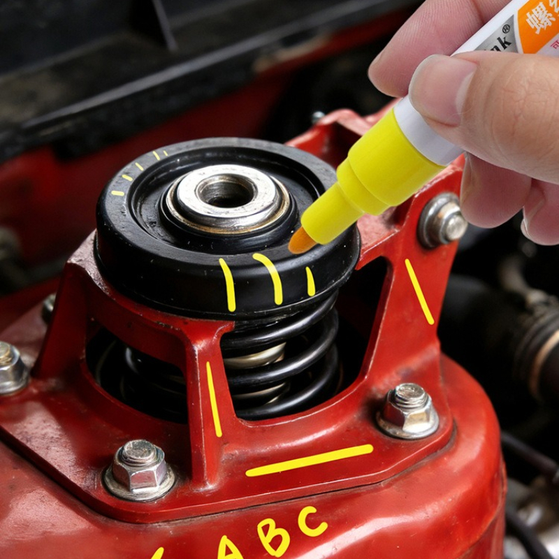 12pcs 3mm Tip Automotive Paint - Illustration Marker Set reseña y precio