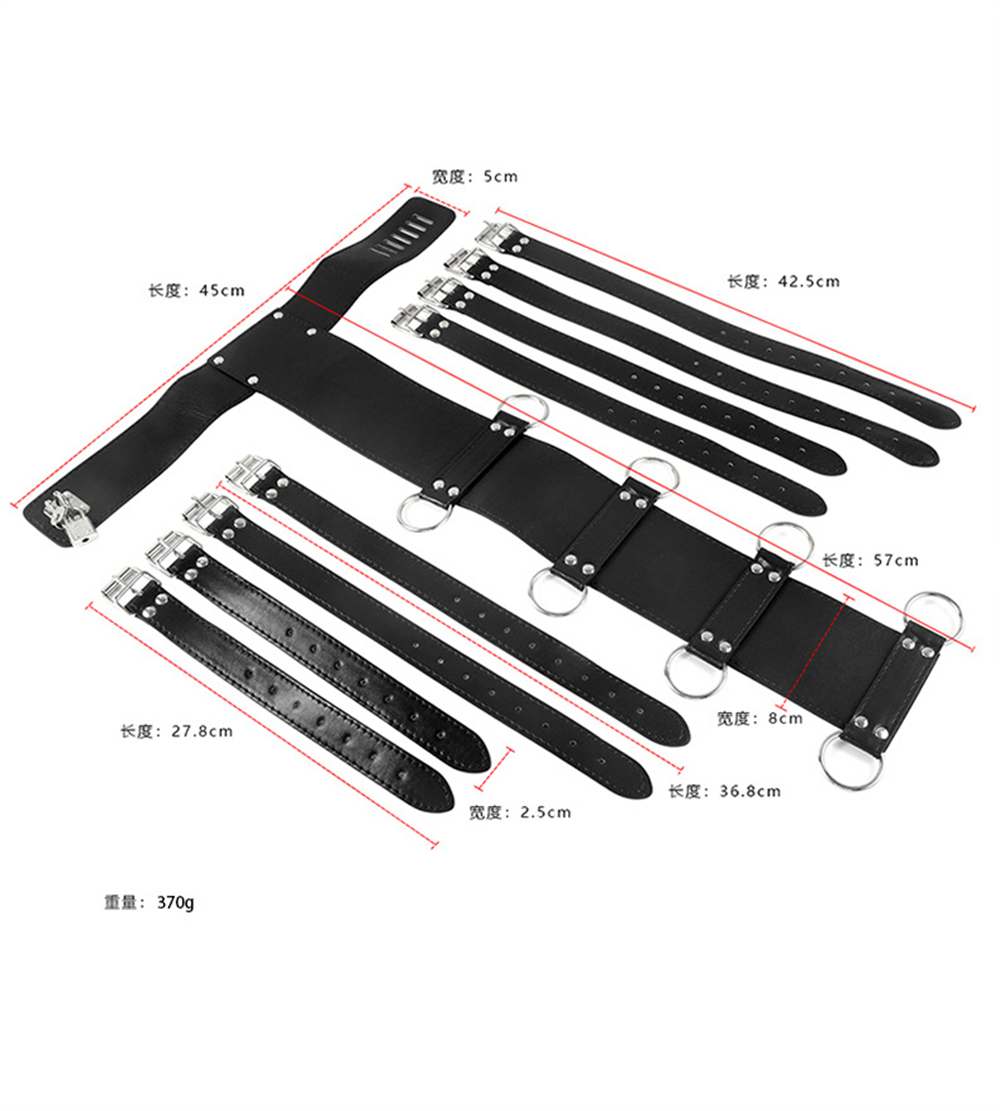 Bed Restraint Set Couple Sex T - Leather Tooling Kit reseña y precio