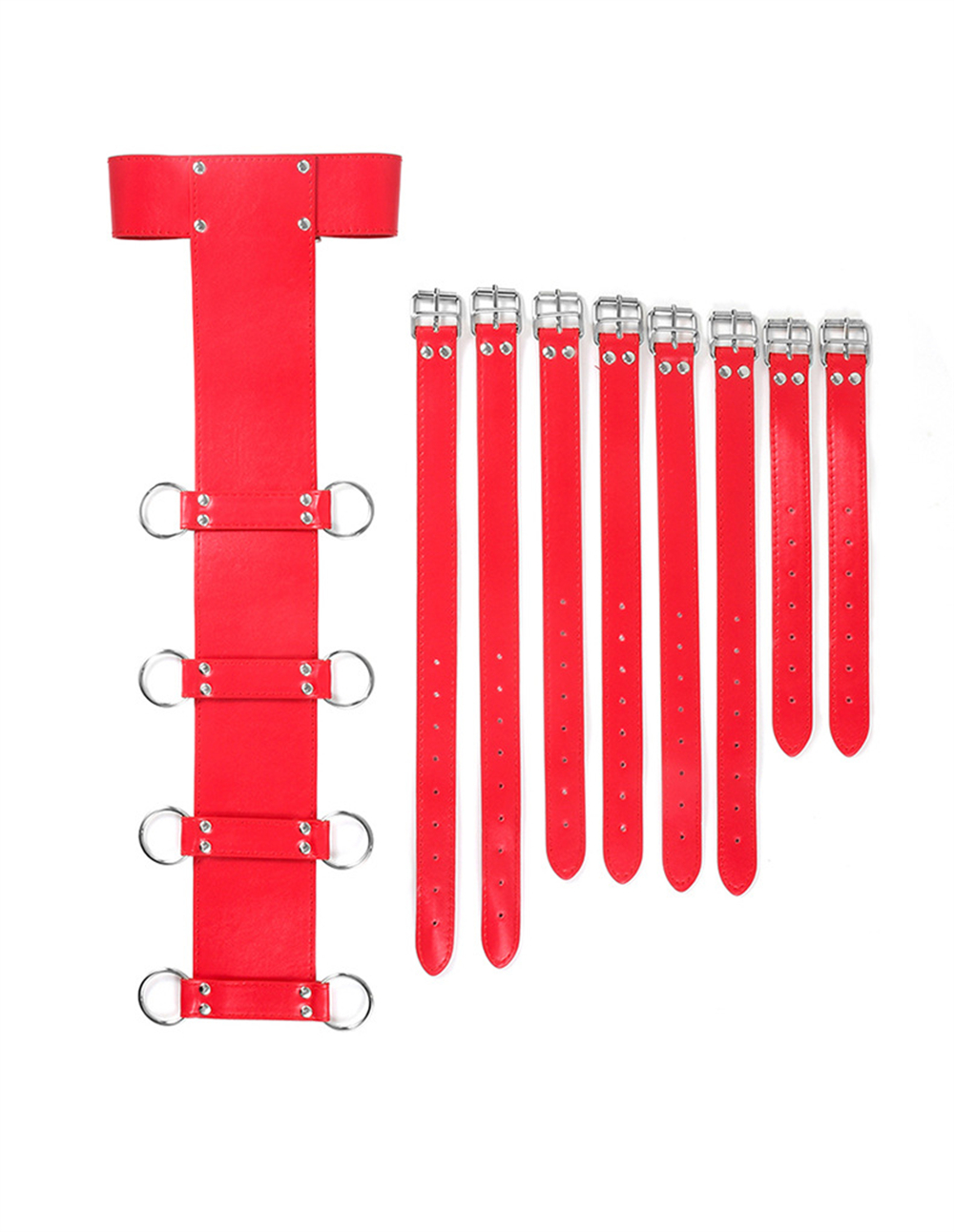 Bed Restraint Set Couple Sex T - Leather Tooling Kit reseña y precio