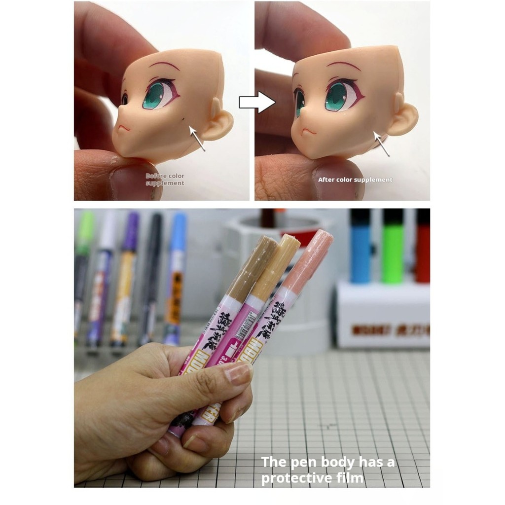 MS025 S001-S007 Model Skin Col - Illustration Marker Set reseña y precio