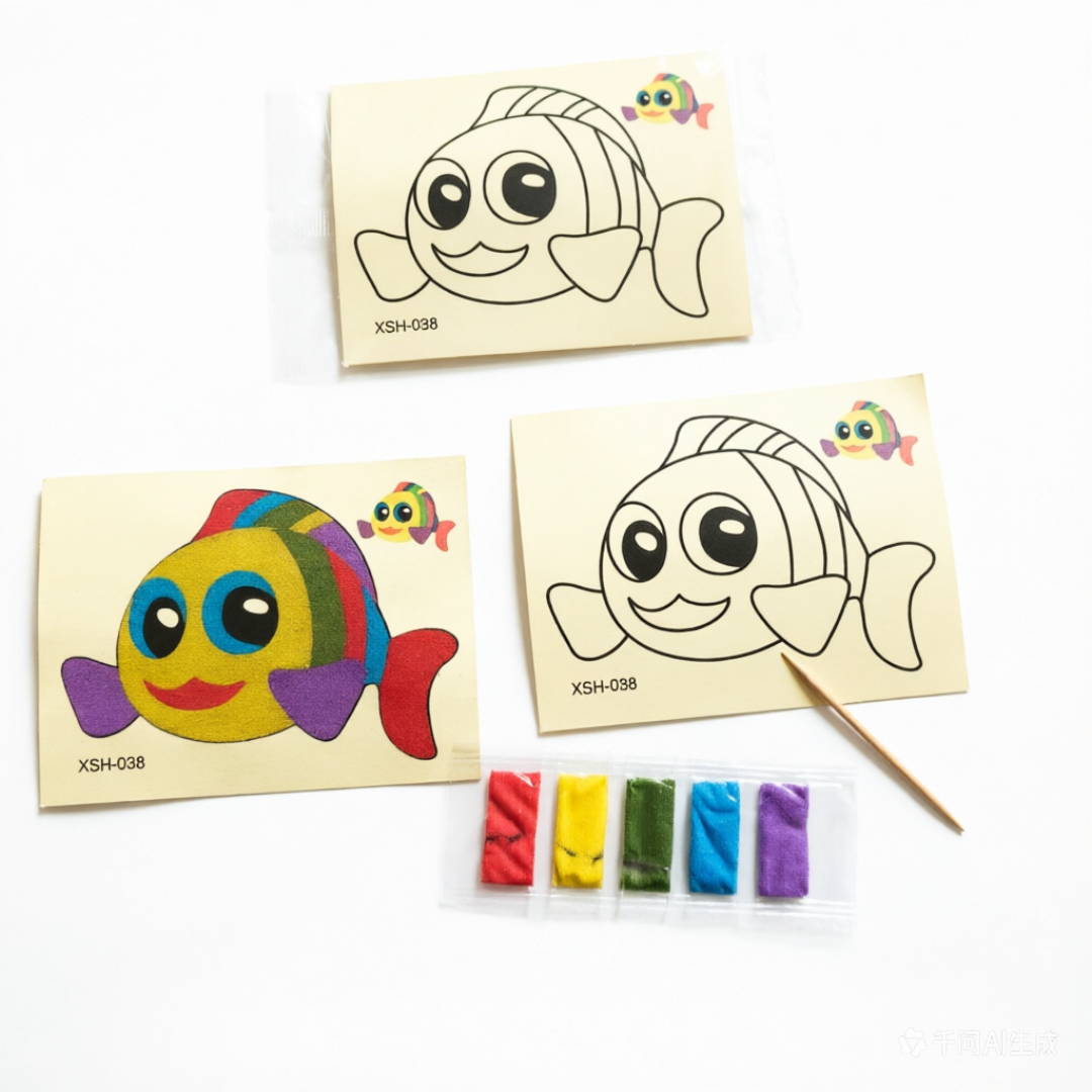 DIY Sand Art Kit Set - Multipl - Art Craft And Design reseña y precio