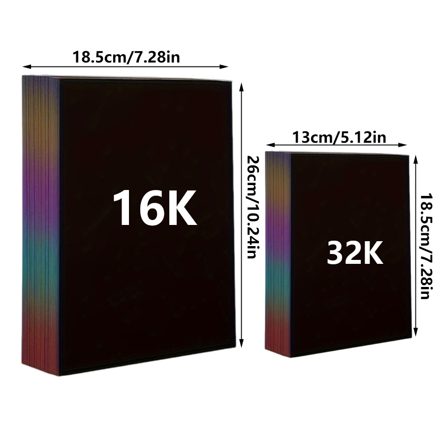 40Pcs 16K/32K Magic Scratch Pa - Art Craft For Christmas reseña y precio