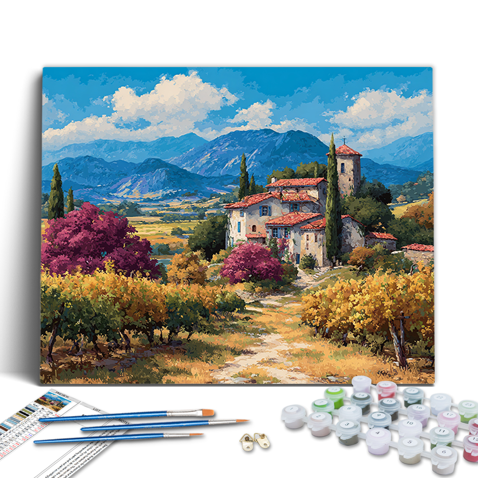 1pc frameless Paint By Numbers - Art Craft Village reseña y precio