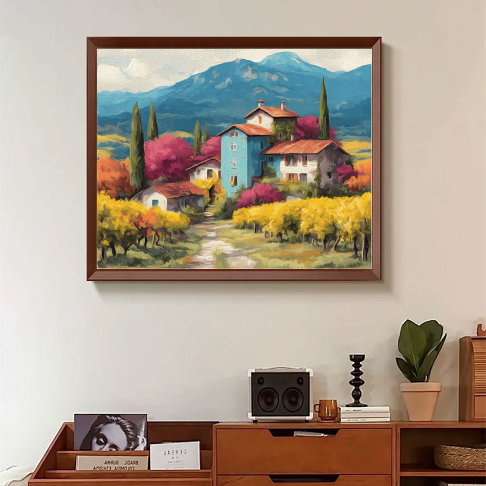 1pc frameless Paint By Numbers - Art Craft Village reseña y precio