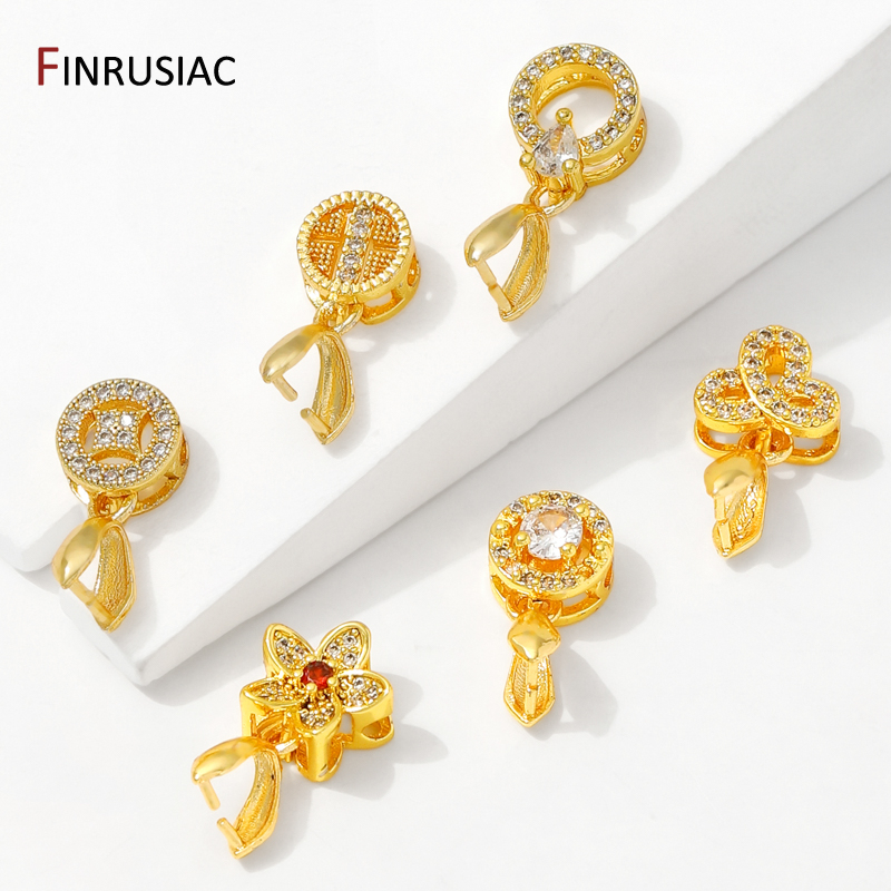 18K Gold Plated Brass With Zir - Art Craft Diy reseña y precio