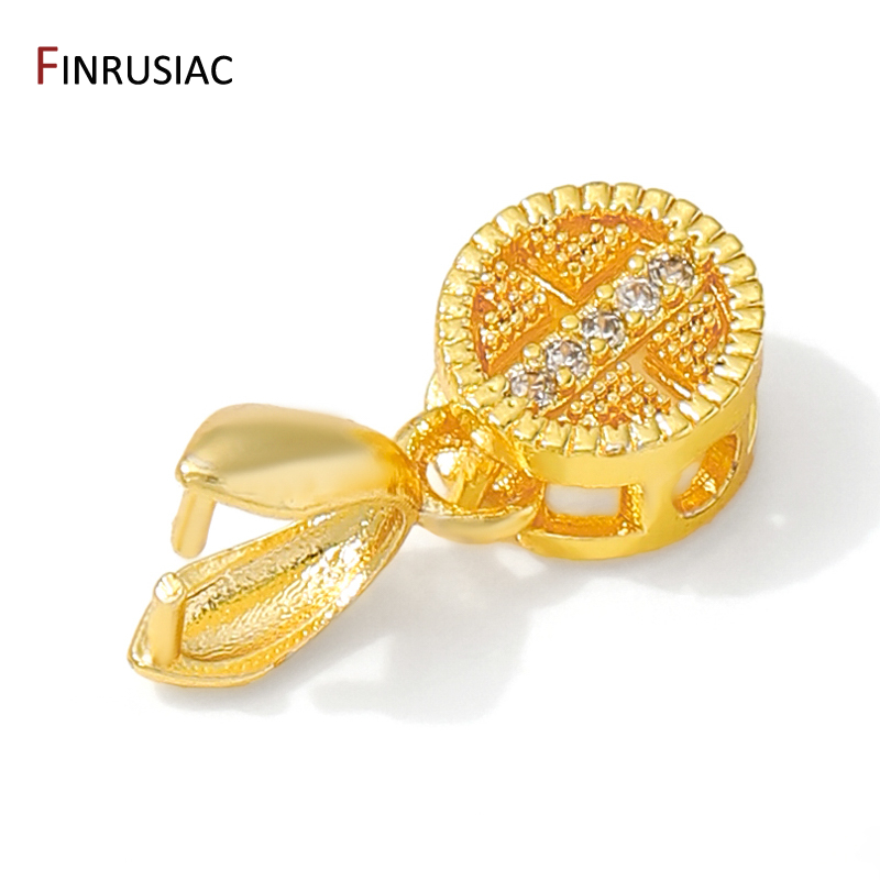 18K Gold Plated Brass With Zir - Art Craft Diy reseña y precio