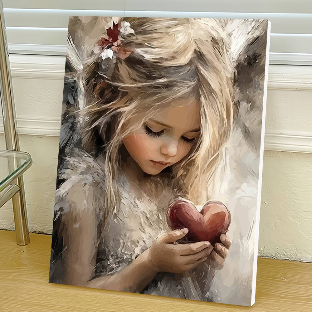 Drawing By Numbers Girl Portra - Art Craft Number reseña y precio