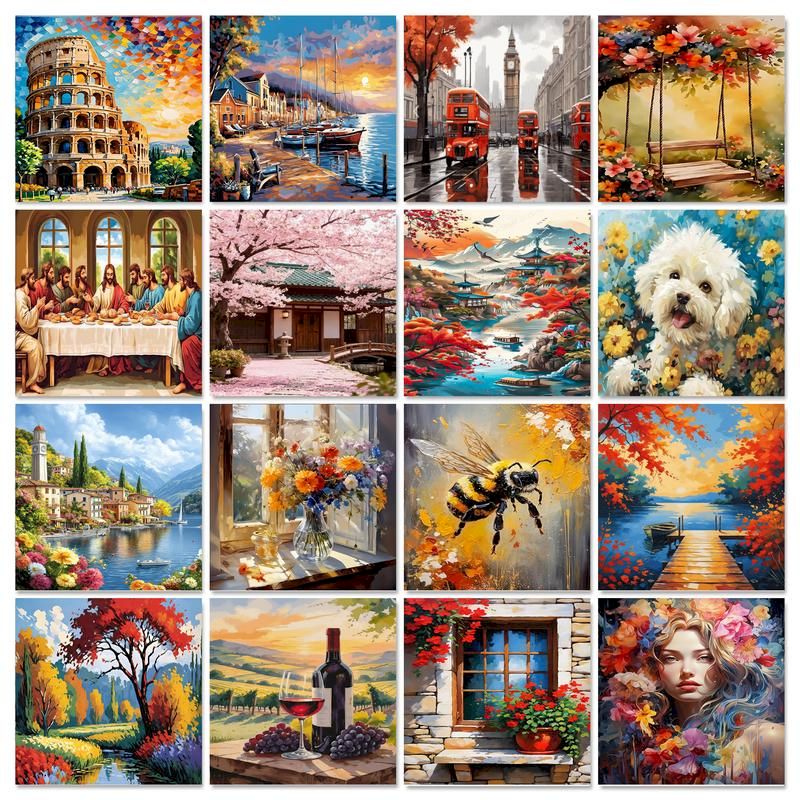 CHENISTORY Painting By Number  - Art Craft Number reseña y precio