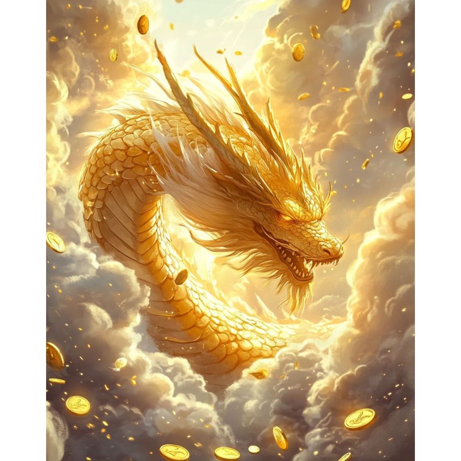 RUOPOTY The Golden Dragon Diam - Art Craft Ideas With Paper reseña y precio