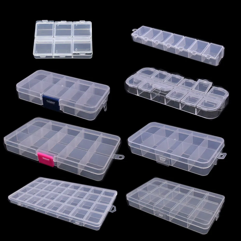 6-32 Compartments Plastic Stor - Art Craft Display reseña y precio