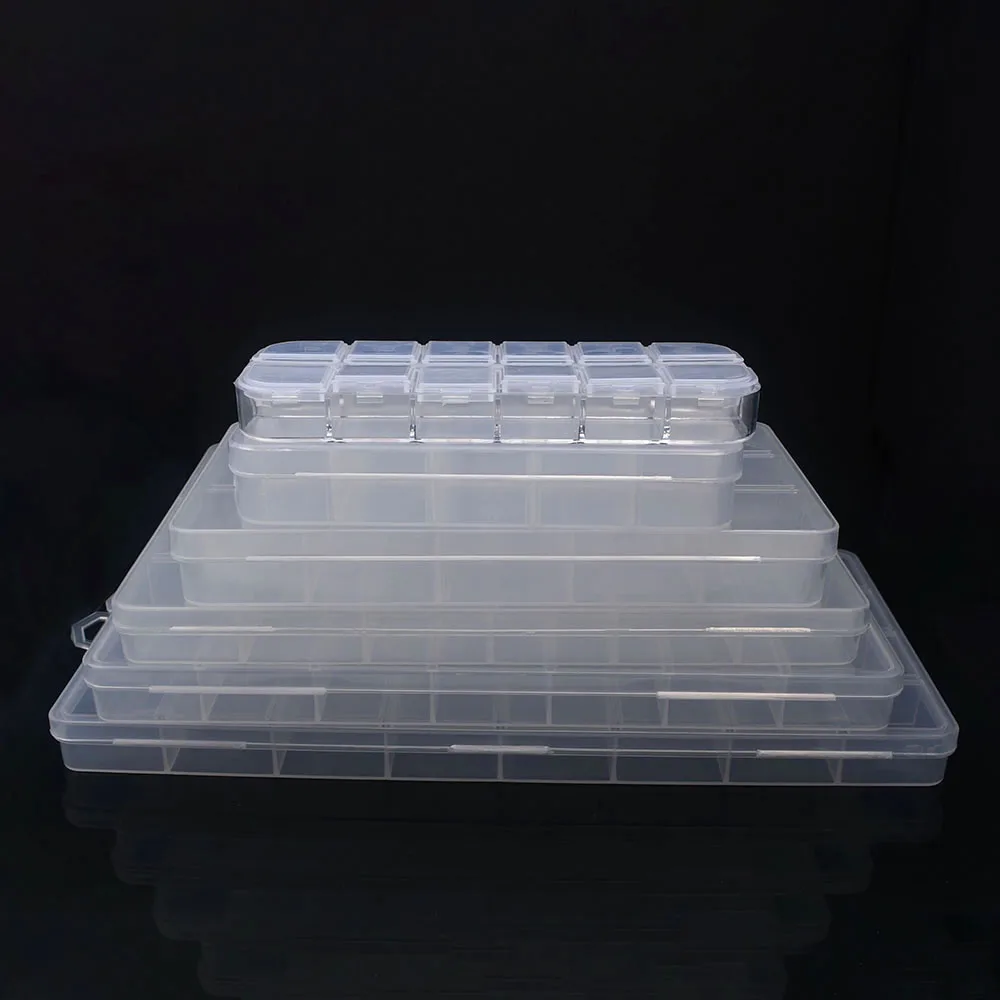 6-32 Compartments Plastic Stor - Art Craft Display reseña y precio