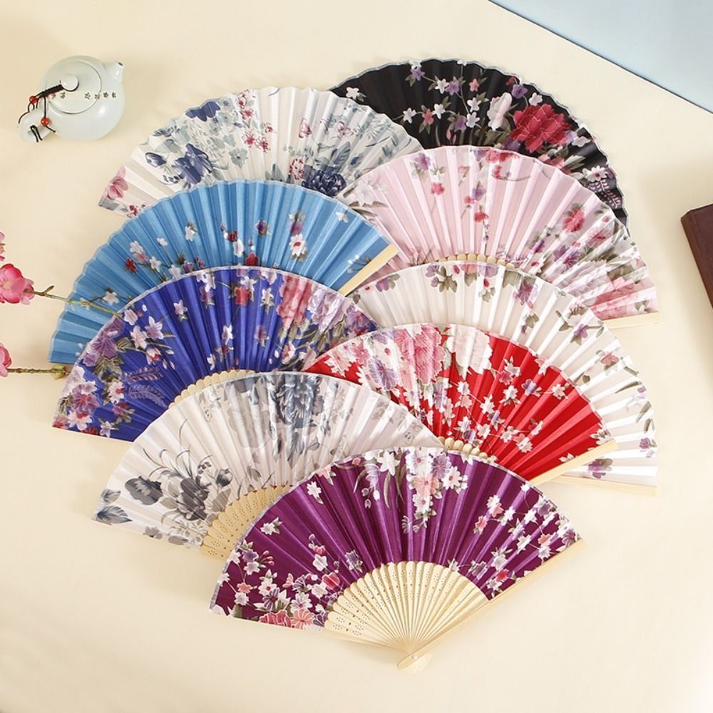 Silk Material Chinese Folding  - Art Craft And Design reseña y precio