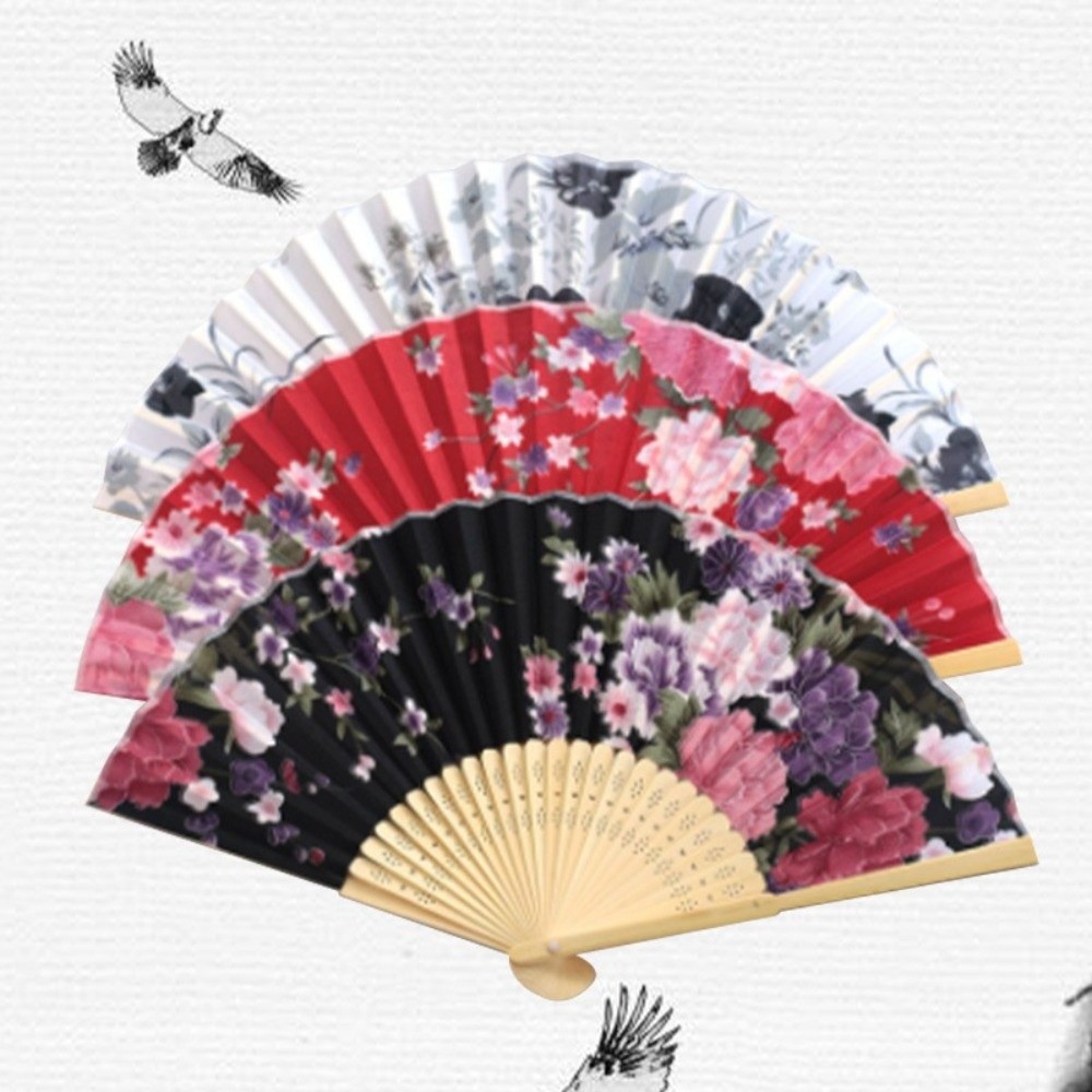 Silk Material Chinese Folding  - Art Craft And Design reseña y precio