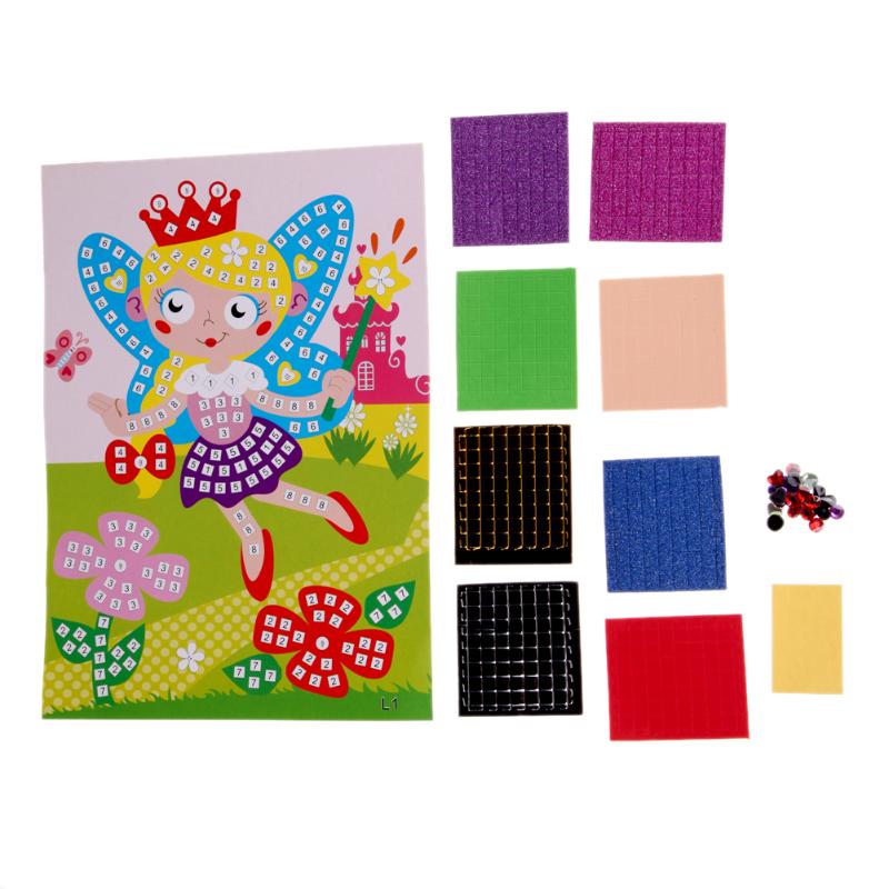 3D Foam Mosaics Sticky Crystal - Art Craft Game reseña y precio