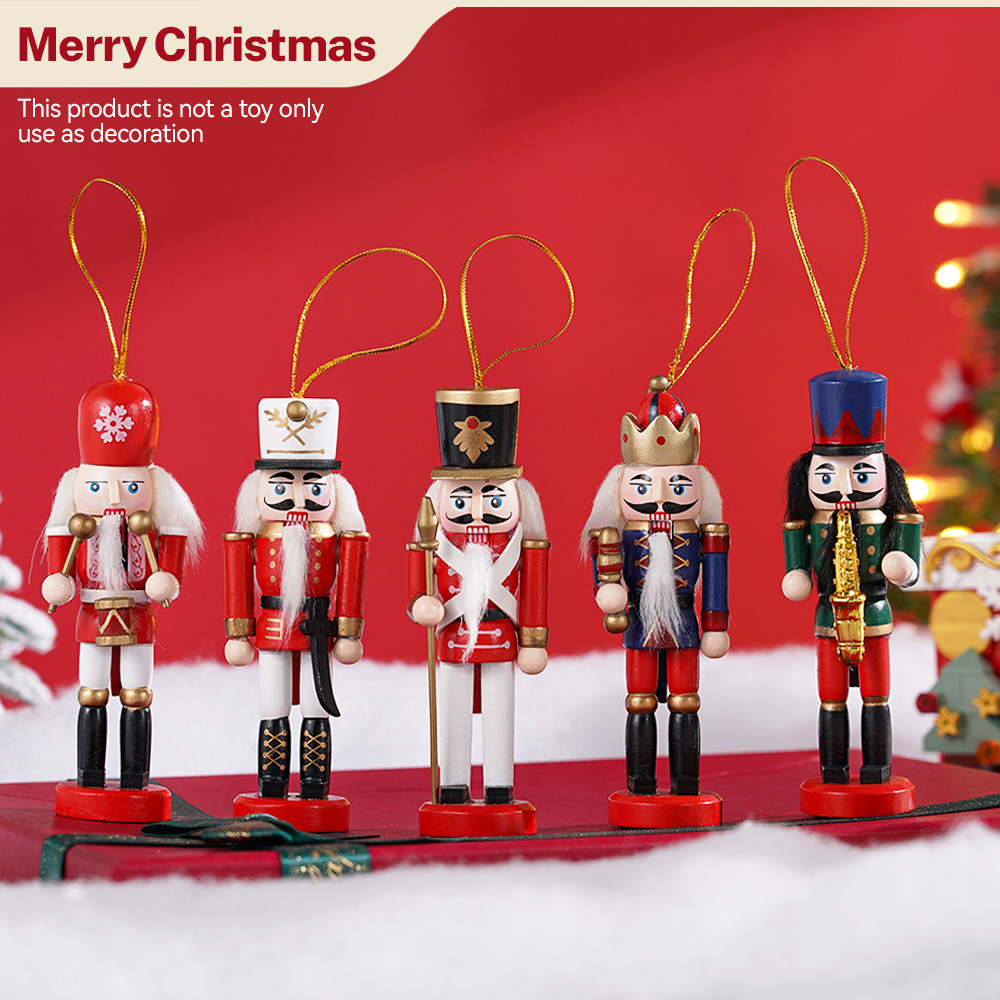 5pcs Mini Nutcracker Ornaments - Art Craft Village reseña y precio