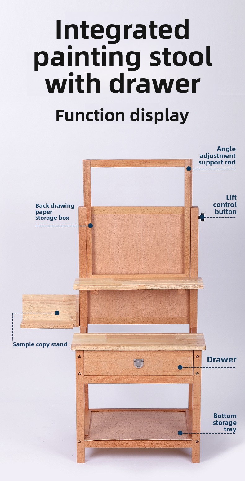 HXL integrated painting stool  - Art & Craft Fair reseña y precio