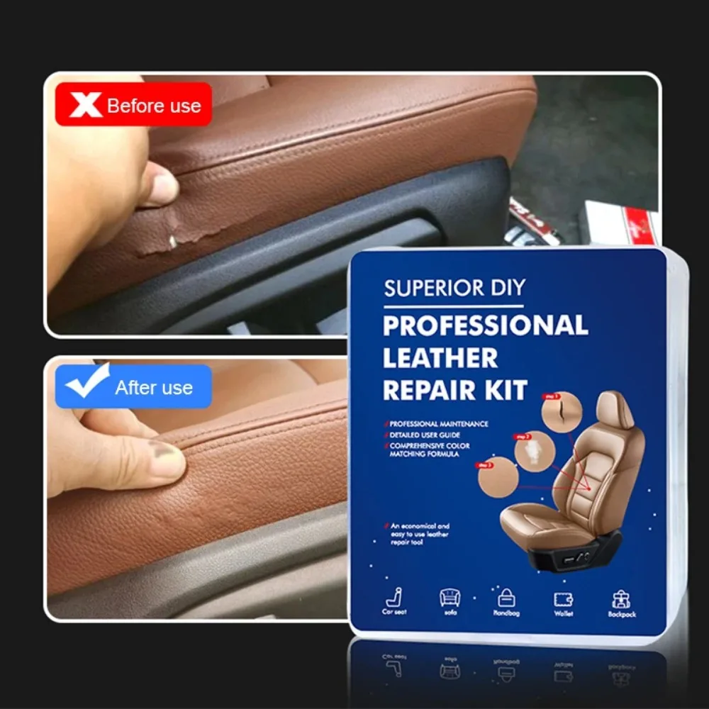 Car Leather Repair Tool Kit 7  - Leather Tooling Kit reseña y precio