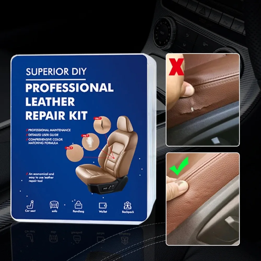 Car Leather Repair Tool Kit 7  - Leather Tooling Kit reseña y precio