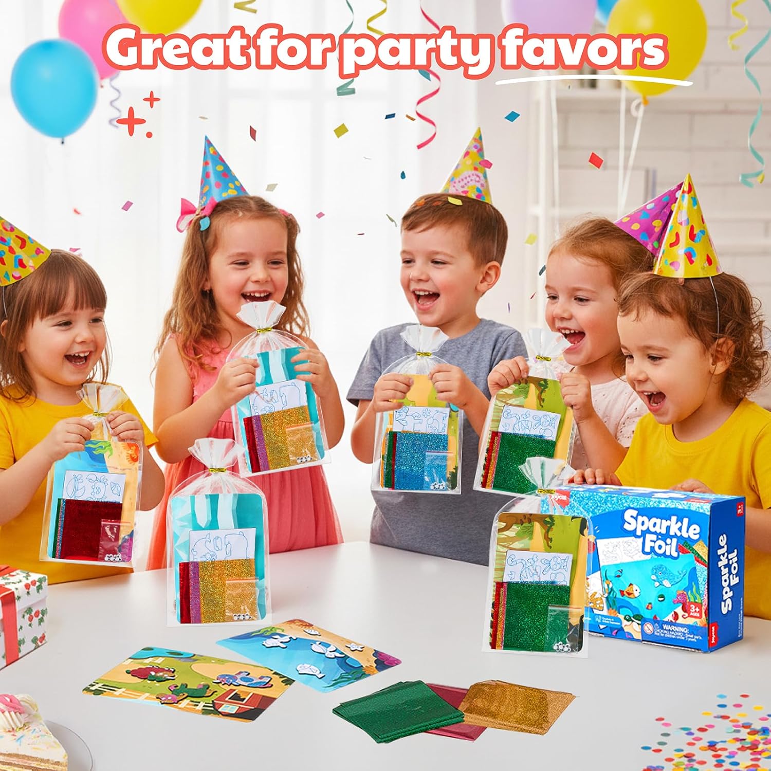 Foil Craft Party Favors Kit, 2 - Art & Craft Fair reseña y precio